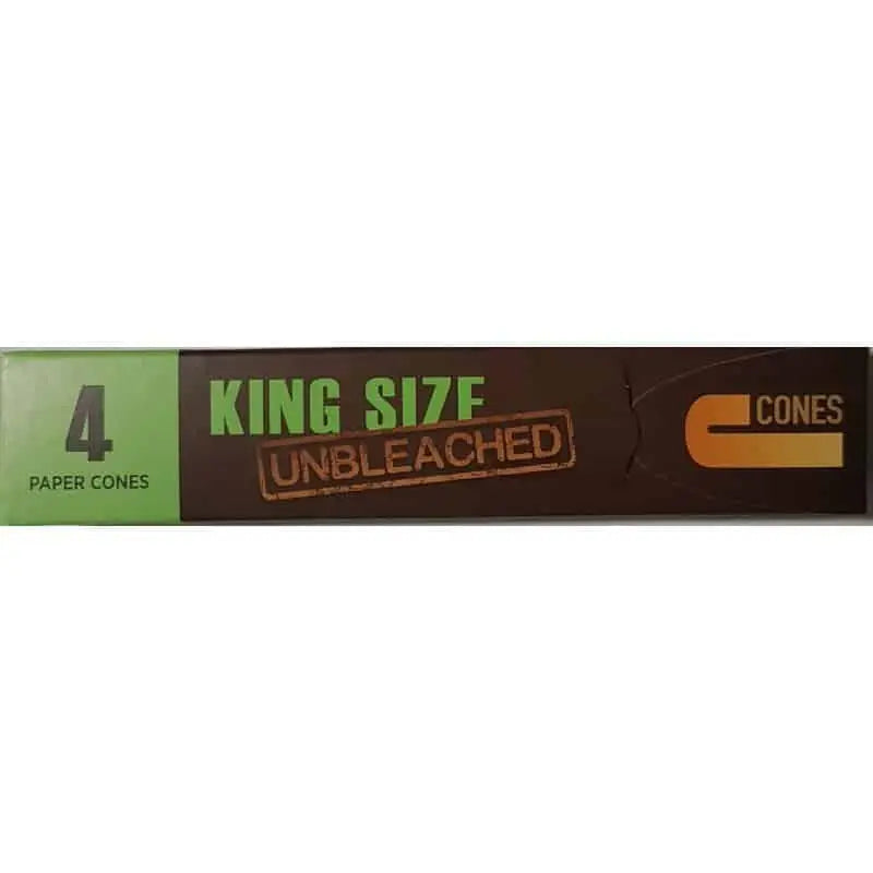 Jware Unbleached Kingsize Paper Cones