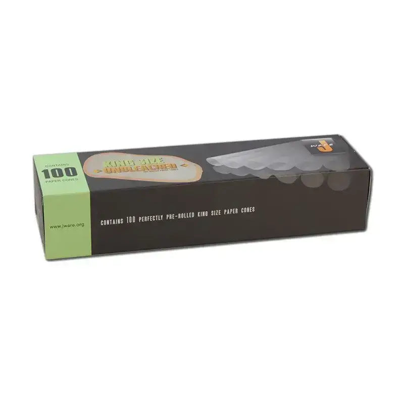Jware unbleached king size cones 100 stk Greenheaven