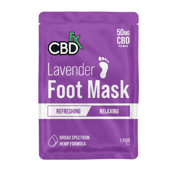 CBD Foot Mask Lavender 50mg