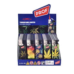 Prof Turboflame Golden Leaves Storm Lighter