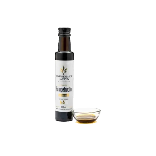Bornholmerhampen Økologisk Hampefrøolie 250ml