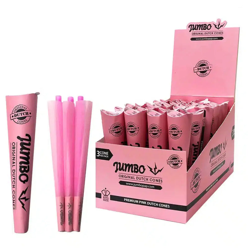 Jumbo Dutch Cones King Size Pink Greenheaven