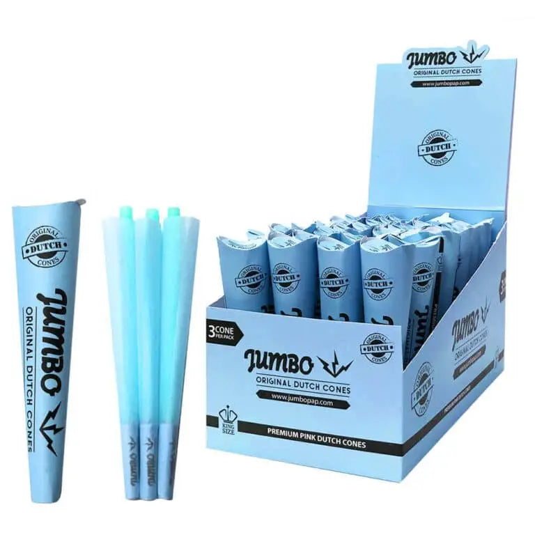 Jumbo Original Dutch Cones Kingsize Blue 