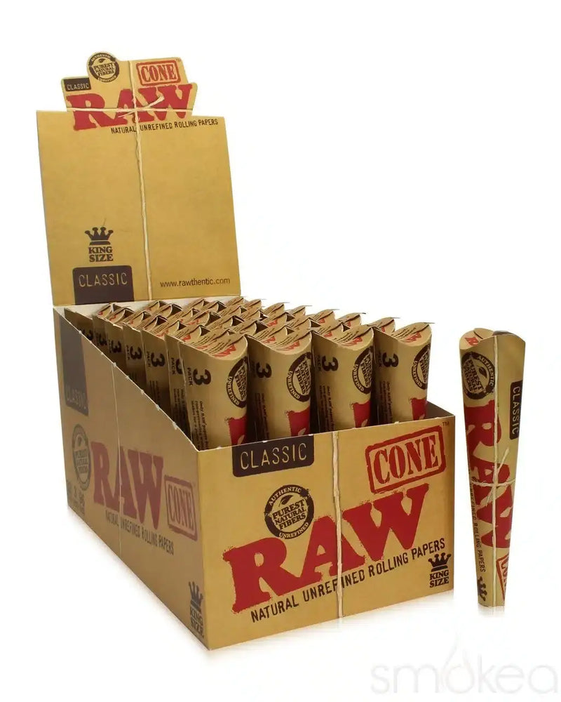 RAW Classic King Size Cones 3 stk Greenheaven