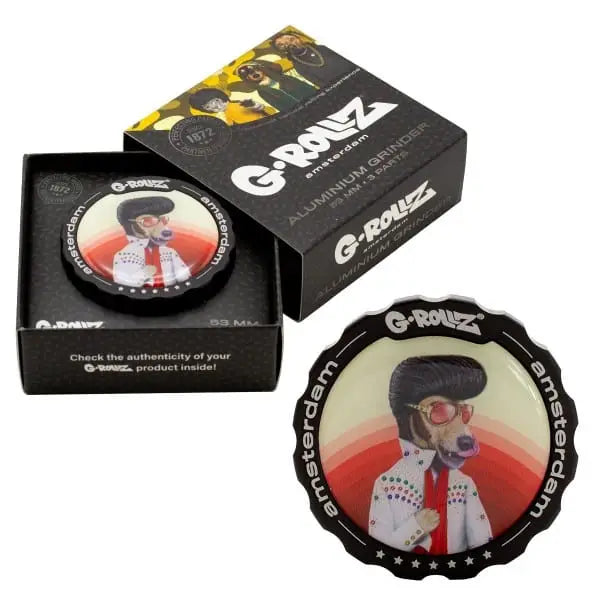 G-ROLLZ | Pets Rock 'Vegas' 3part Grinder - 53mm