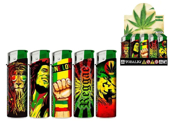 Elektronisk Lighter Reggae Feeling - Assorterede Farver