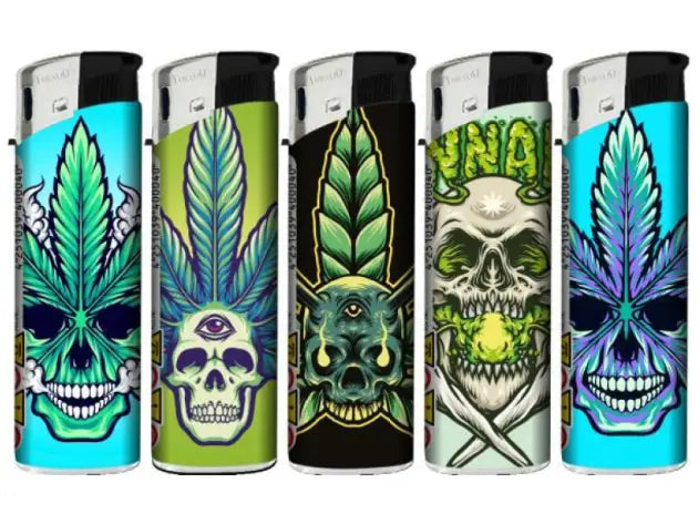 Elektronisk Skull Lighter