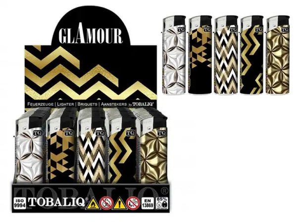 Elektronisk Lighter "Glamour" - Assorterede Farver