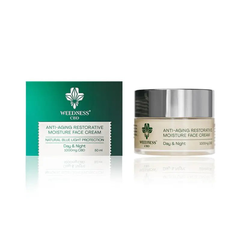 CBD anti-aging face cream