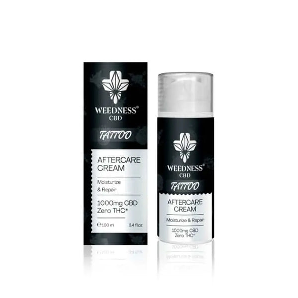 Weedness CBD Tattoo Aftercare Cream - 1000mg CBD