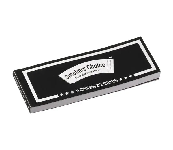 Smokers Choice Filter Tips Super King Size Black