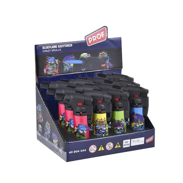 Prof Blue Flame Easy Torch Crazy Skulls