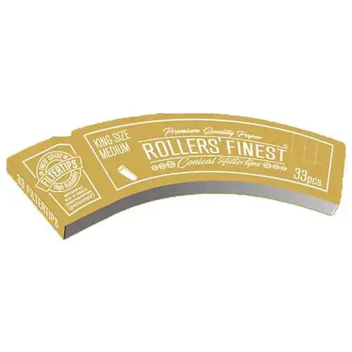 rollers finest kingsize medium gold filtertips