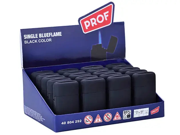 prof single blueflame storm lighter