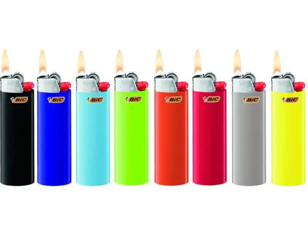 BIC Maxi Flint Lighter - Assorterede Farver