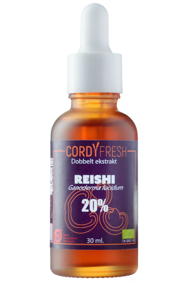Reishi Dobbelt Ekstrakt 20%