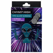 Champ High Pipe Silver Screens 16mm