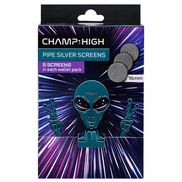 Champ High Pipe Silver Screens 16mm
