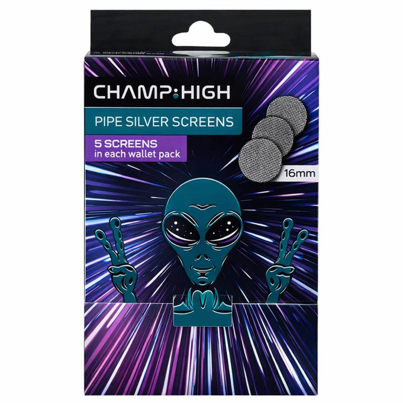 Champ High Pipe Silver Screens 16mm