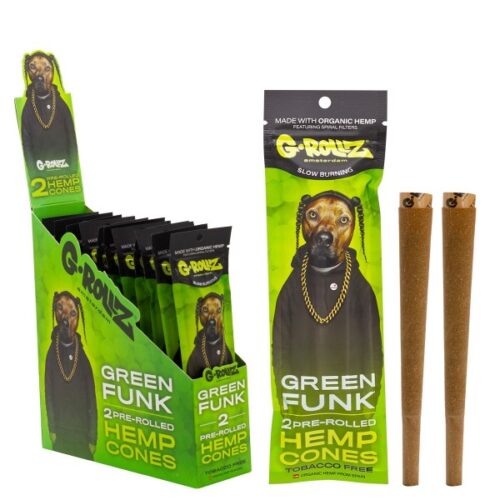 Green Funk Pre-rolled Hemp Cones