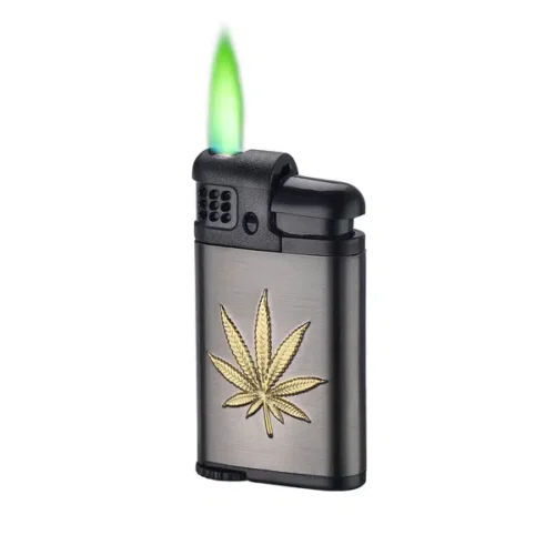 Champ High Cannabis Greenflame Storm Lighter